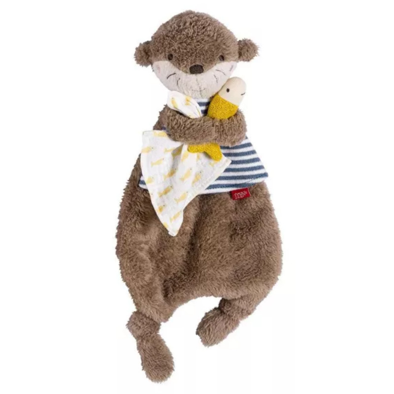  - loutre plat marron 30 cm 